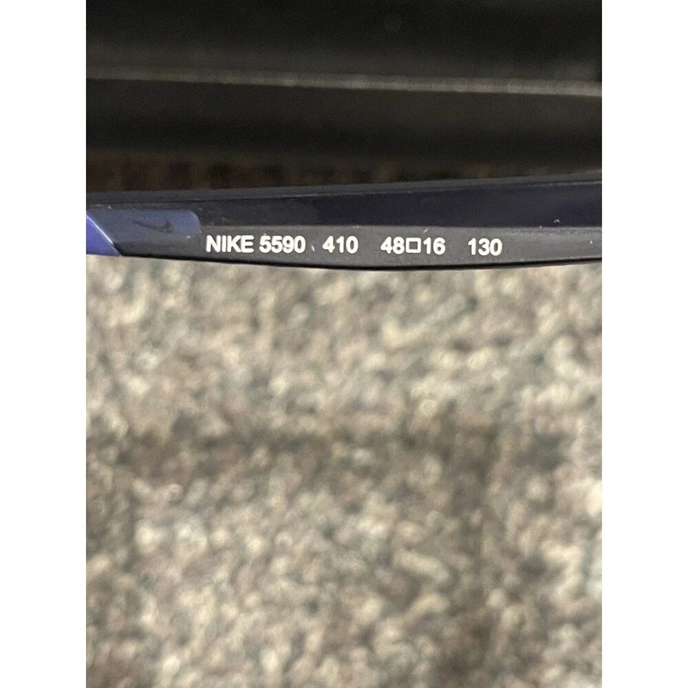 KIDS Nike 5590 410 Satin Navy Eyeglasses 48/16/130 DD12